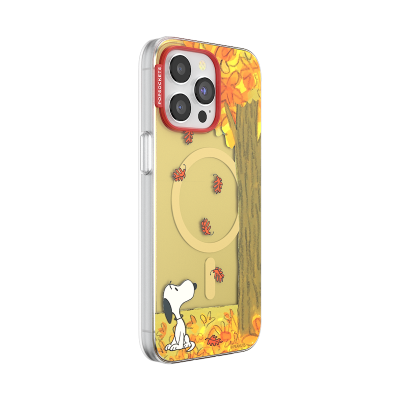 Snoopy in Fall — iPhone 15 Pro Max MagSafe Case image number 3