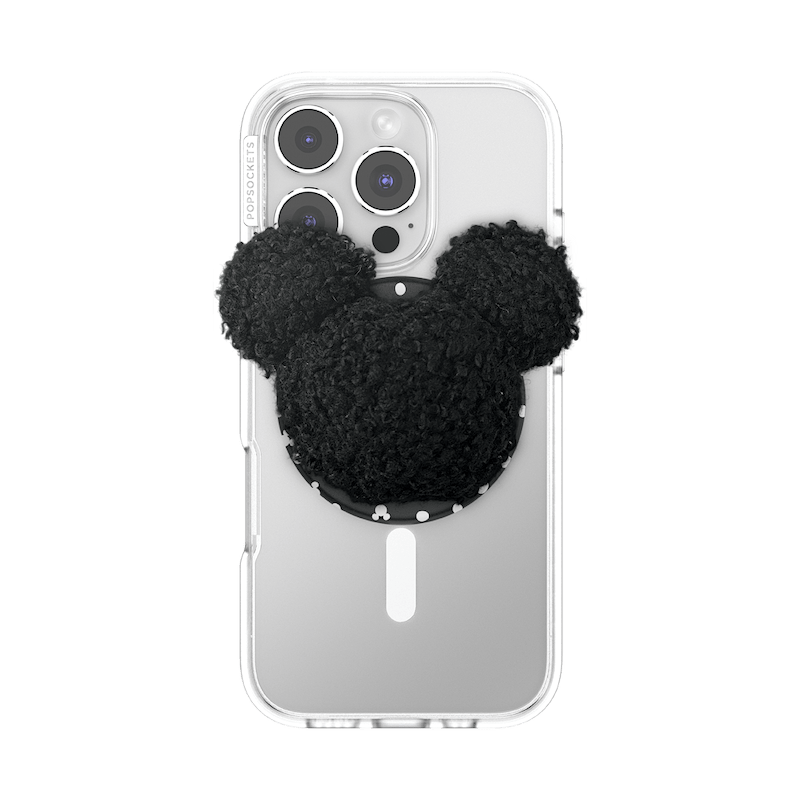 Plush Mickey Black &mdash; MagSafe PopGrip image number 7