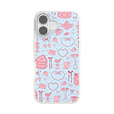Valentine Doodle &mdash; iPhone 16 MagSafe Case