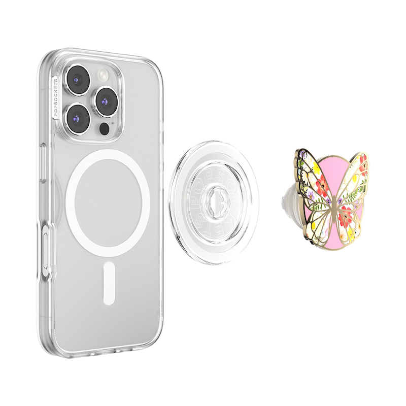 Enamel Mariposa Bloom &mdash; MagSafe PopGrip image number 5
