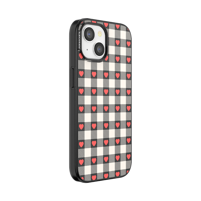 Heartbreaker Gingham &mdash; iPhone 15 MagSafe Case image number 1