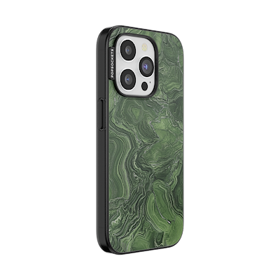 Secondary image for hover Olive Malachite &mdash; iPhone 15 Pro MagSafe Case