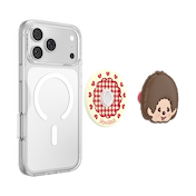 Jelly Monchhichi Brown &mdash; MagSafe PopGrip image number 6