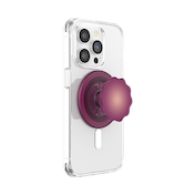 Molded Flower Red Wine &mdash; MagSafe PopGrip image number 6