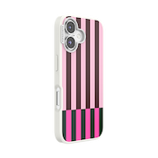 Pop of Pink Stripe &mdash; iPhone 16 MagSafe Case image number 2