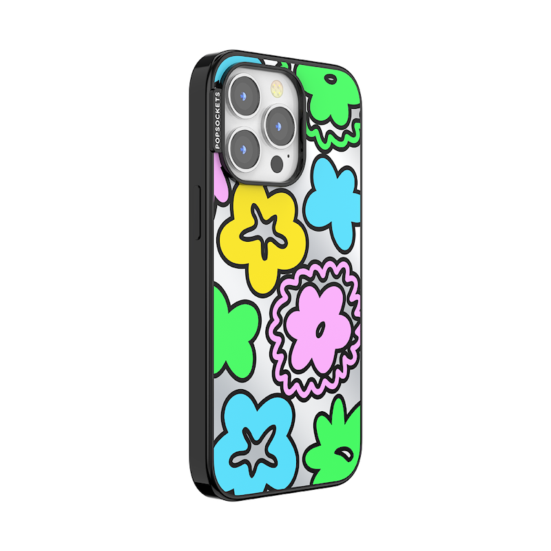 Doodle Flowers &mdash; iPhone 13 Pro MagSafe Case image number 1