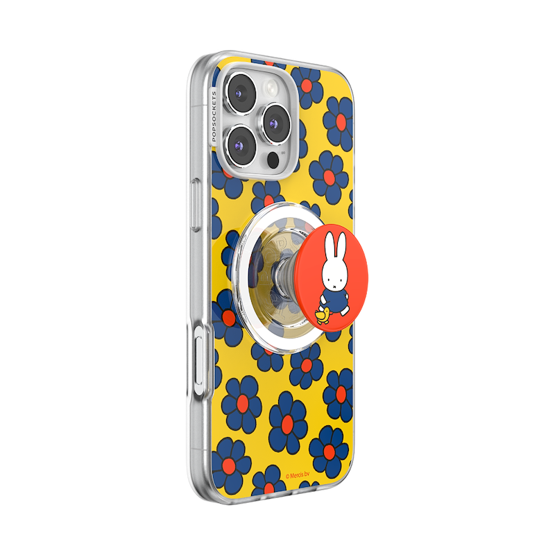 Miffy's Flower Stroll — iPhone 16 Pro Max MagSafe Case image number 1