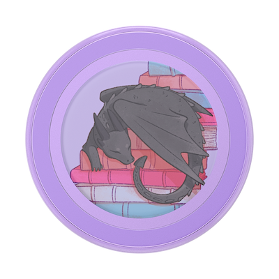 Secondary image for hover Curled Up With A Good Book — MagSafe PopGrip