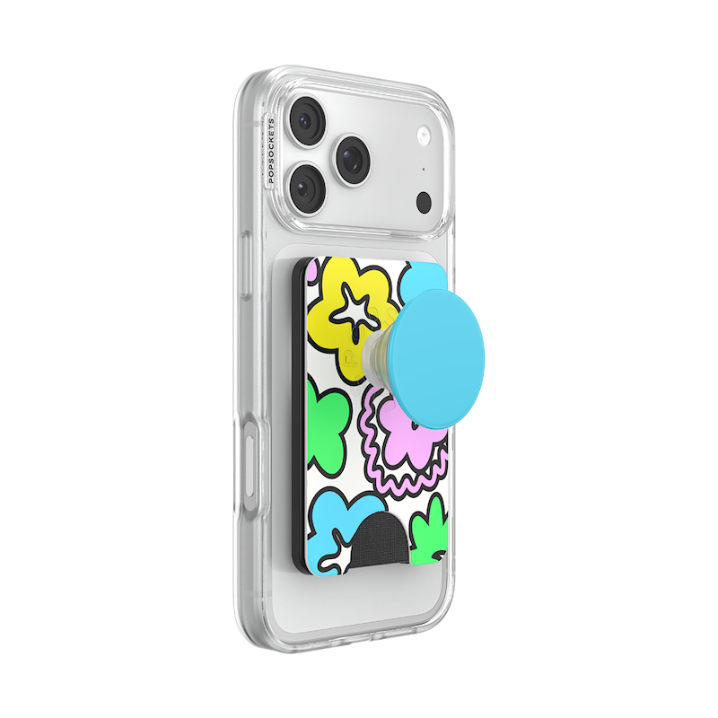 Doodle Flowers &mdash; MagSafe PopWallet+ image number 6