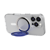 Aluminum Radial French Navy &mdash;  MagSafe Kick-Out Grip & Stand image number 14