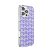 Lilac Houndstooth &mdash; iPhone 16 Pro Max MagSafe Case image number 2