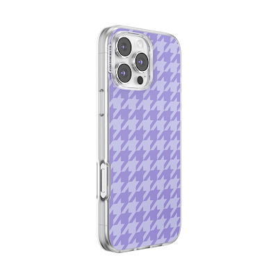Secondary image for hover Lilac Houndstooth &mdash; iPhone 16 Pro Max MagSafe Case