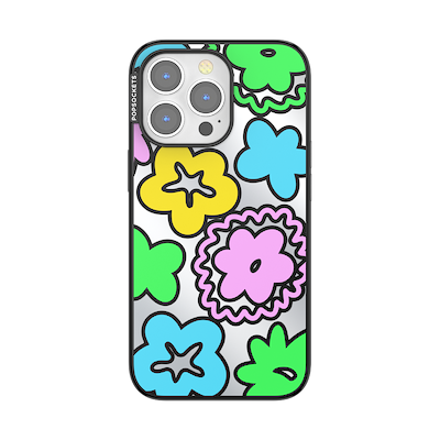 Doodle Flowers &mdash; iPhone 13 Pro MagSafe Case