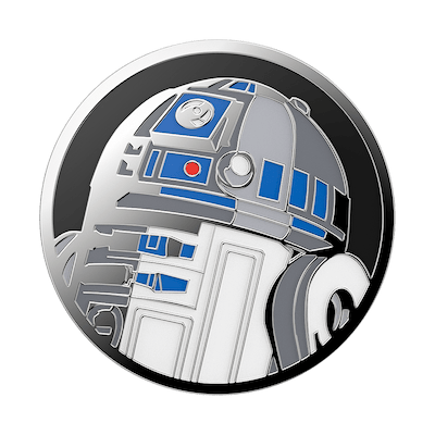 Secondary image for hover Enamel R2D2 — Adhesive PopGrip