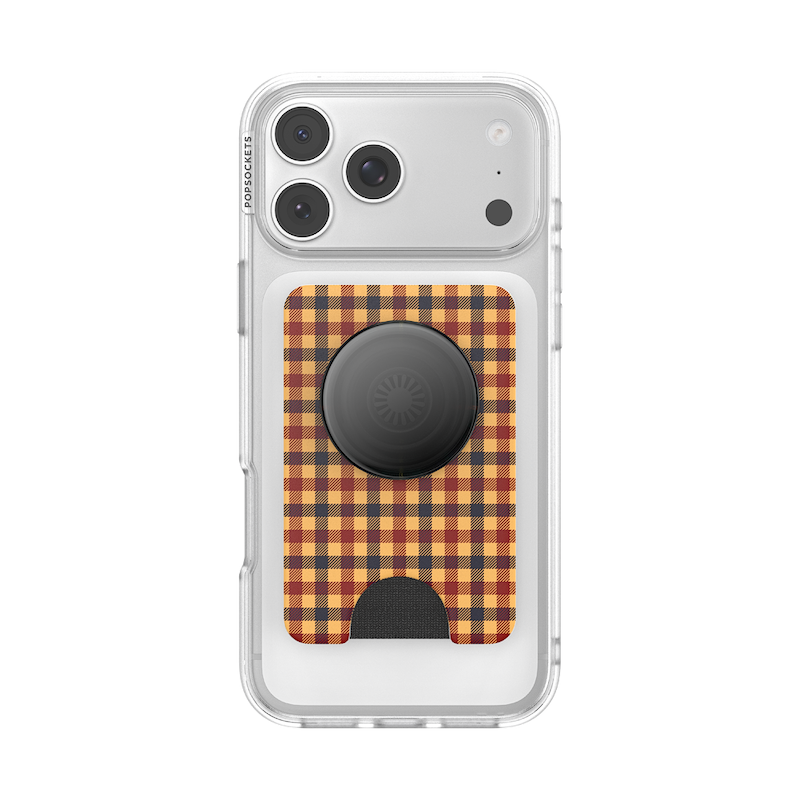 Tweed Gingham &mdash; MagSafe PopWallet+ image number 4