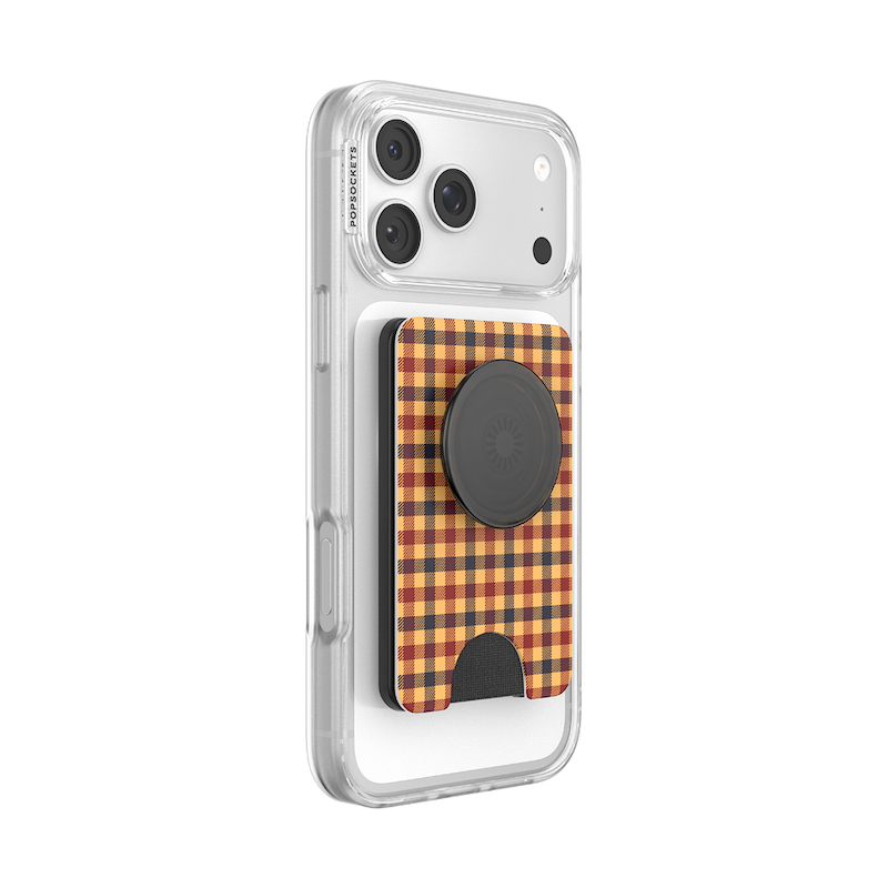 Tweed Gingham &mdash; MagSafe PopWallet+ image number 6