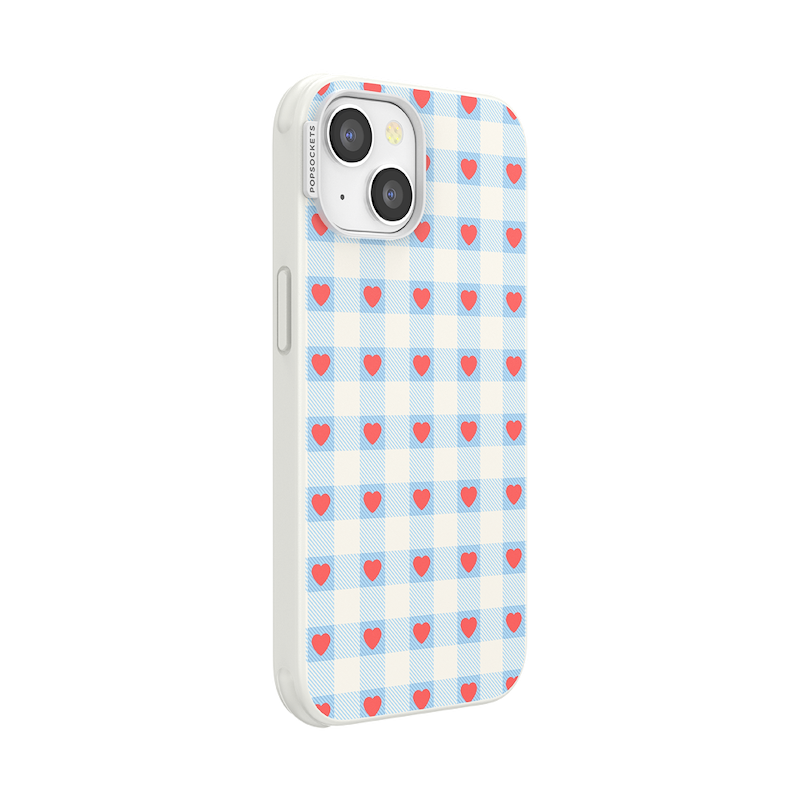 Berry Sweet Gingham &mdash; iPhone 14 MagSafe Case image number 1