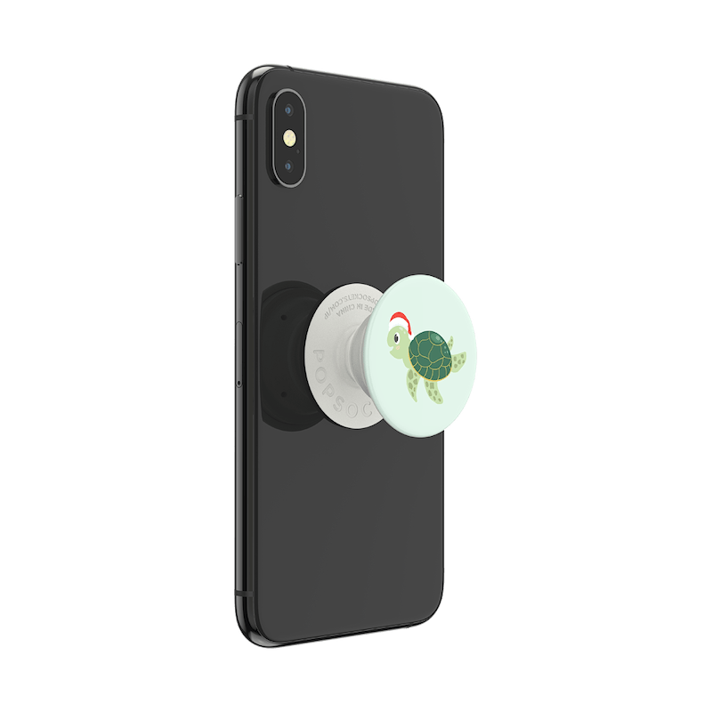 Santa Turtle — Adhesive PopGrip image number 4