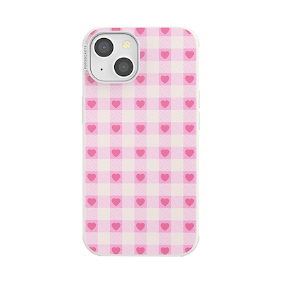 Blush Gingham &mdash; iPhone 13 MagSafe Case