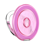 Translucent Baby Pink &mdash; MagSafe Kick-Out Grip & Stand image number 8