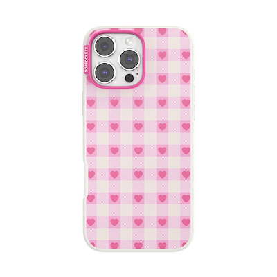 Blush Gingham &mdash; iPhone 16 Pro Max MagSafe Case