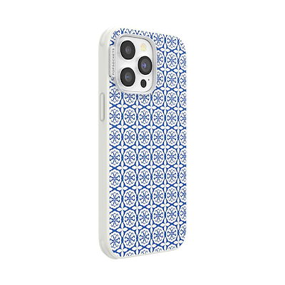 Secondary image for hover Navy Mosaic &mdash; iPhone 14 Pro Max MagSafe Case