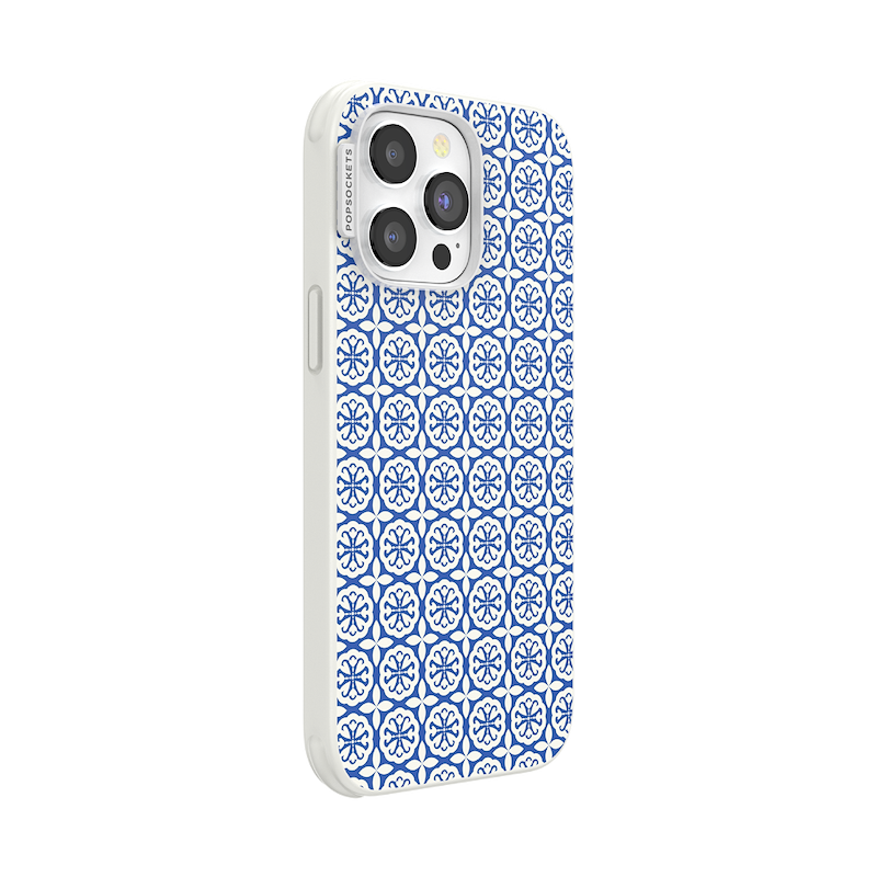 Navy Mosaic &mdash; iPhone 14 Pro Max MagSafe Case image number 1