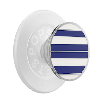 Enamel Nautical Stripe — MagSafe PopGrip