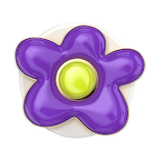 Enamel Wonky Daisy &mdash; MagSafe PopGrip image number 2