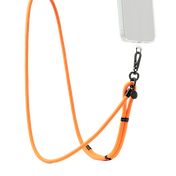Paracord Safety Orange &mdash; Phone Strap image number 2