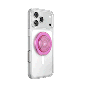 Translucent Baby Pink &mdash; MagSafe Kick-Out Grip & Stand image number 2