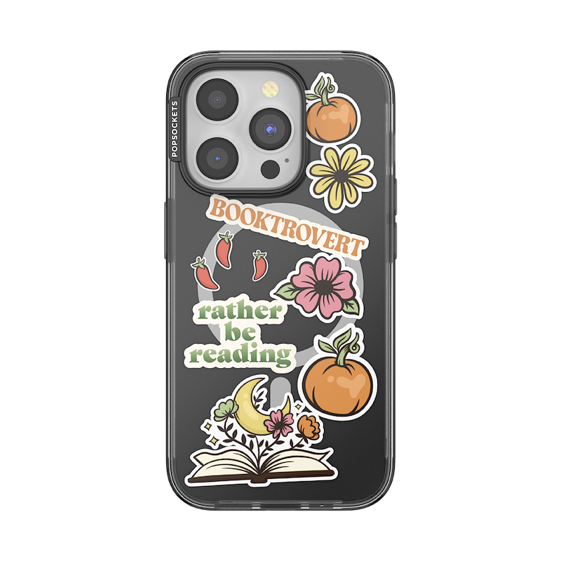 Cozy Booktrovert — iPhone 15 Pro MagSafe Case image number 0