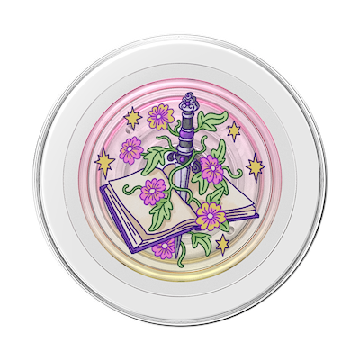 Secondary image for hover Violet Blade Book — MagSafe PopGrip