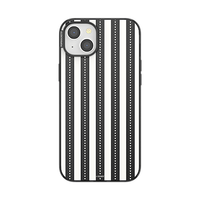 Chic Mickey Stripe &mdash; iPhone 15 Plus MagSafe Case