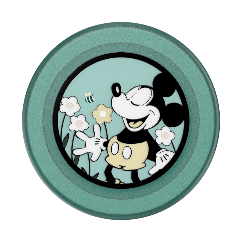 Tonal Flower Mickey — MagSafe PopGrip image number 1