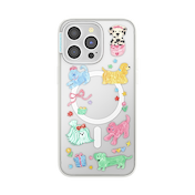 Puppy Cluster &mdash; iPhone 15 Pro Max MagSafe Case image number 1
