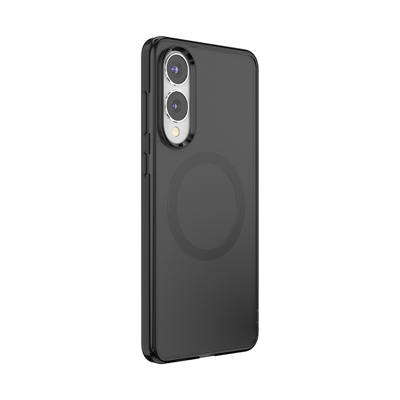 Black Translucent &mdash; Samsung Galaxy S25 Edge MagSafe Case image number 1