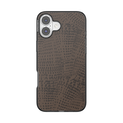Cocoa Umber Petrified &mdash; iPhone 16 Plus MagSafe Case