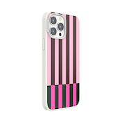 Pop of Pink Stripe &mdash; iPhone 13 Pro Max MagSafe Case image number 2