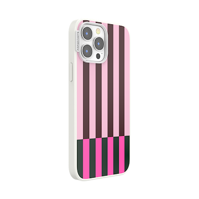 Secondary image for hover Pop of Pink Stripe &mdash; iPhone 13 Pro Max MagSafe Case