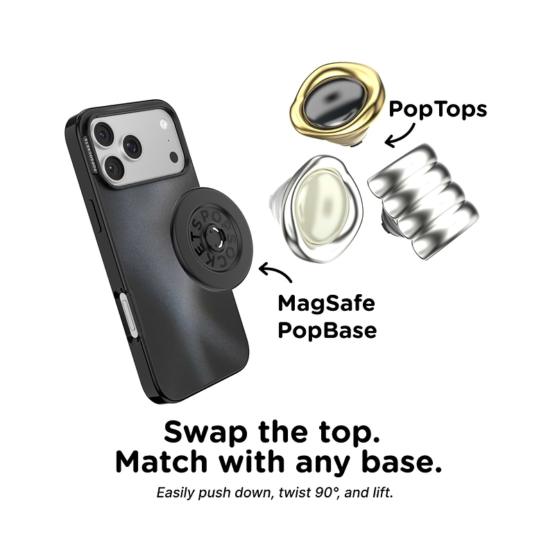 Enamel Eye of the Behold Silver &mdash; PopTop image number 2