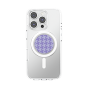 Lilac Houndstooth &mdash; MagSafe PopGrip image number 6