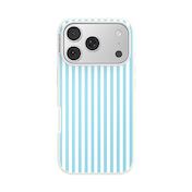 Soft Blue Stripe &mdash; iPhone 17 Pro MagSafe Case image number 1