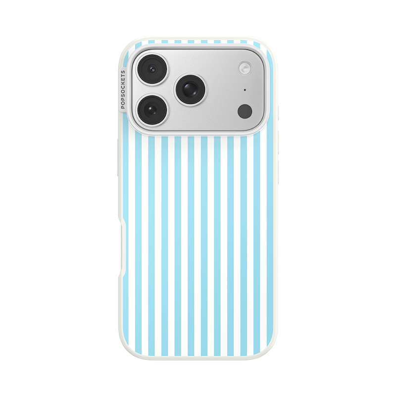 Soft Blue Stripe &mdash; iPhone 17 Pro MagSafe Case image number 0