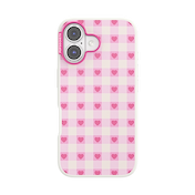 Blush Gingham &mdash; iPhone 16 MagSafe Case image number 1