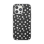 Translucent Black Mickey Polka Dot &mdash; iPhone 15 Pro Max MagSafe Case image number 1