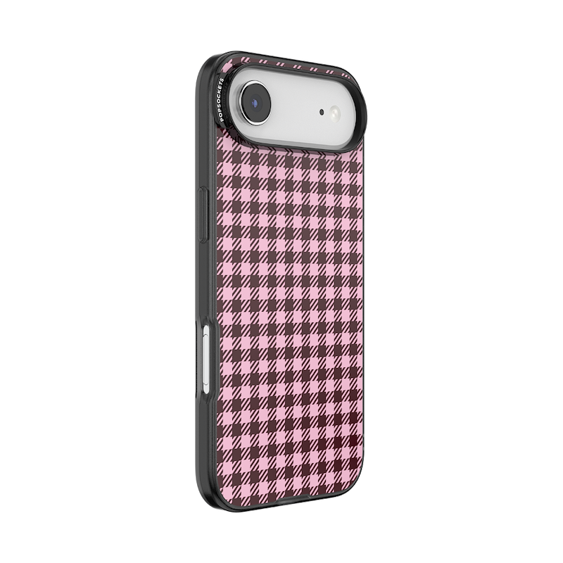 Black Cherry Gingham &mdash; iPhone Air MagSafe Case image number 1