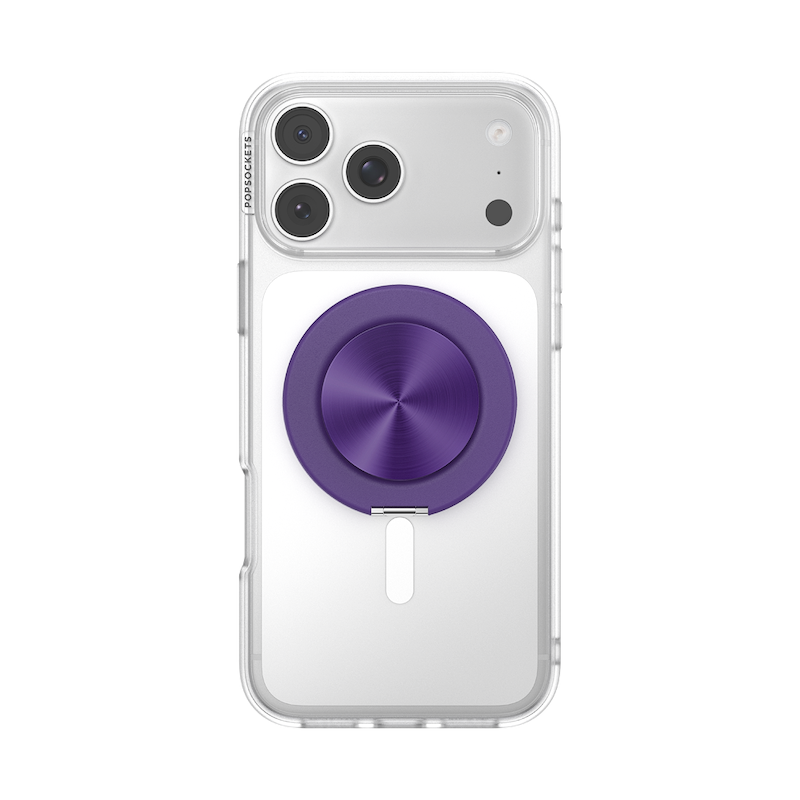 Aluminum Purple &mdash; MagSafe Kick-Out Grip & Stand image number 5