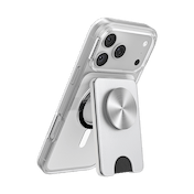 Silver Radial &mdash; MagSafe Kick-Out PopWallet+ & Stand image number 15