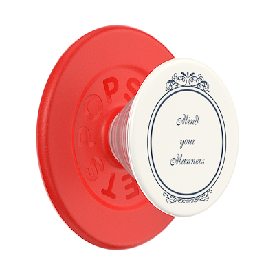 Manners Matter &mdash; MagSafe PopGrip